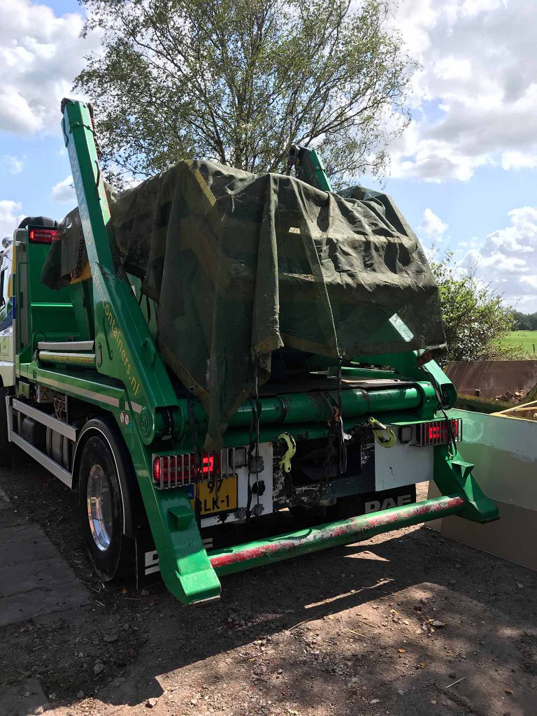 wisselen van container