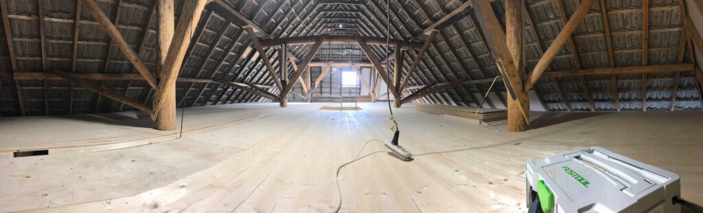 attic panorama