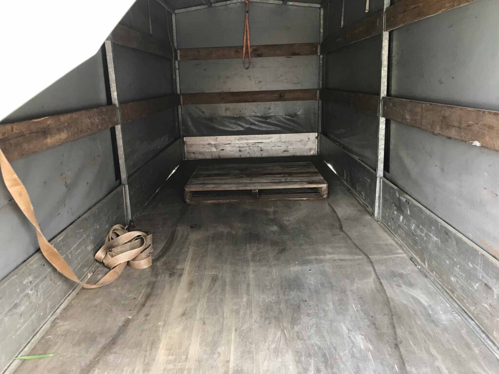 empty trailer