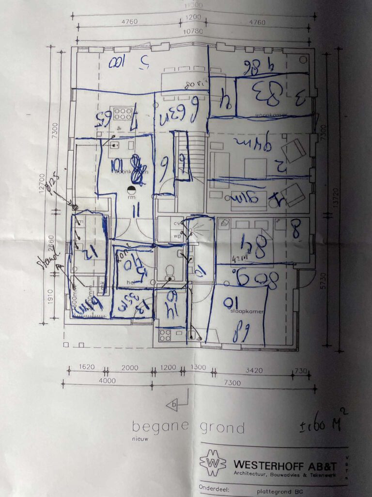 underfloor heating plan